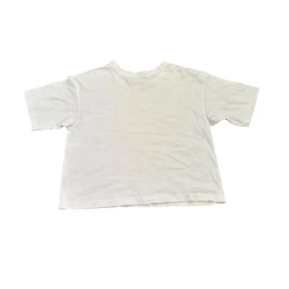 Converse Chuck Taylor patch boxy t-shirt star graphic white size medium